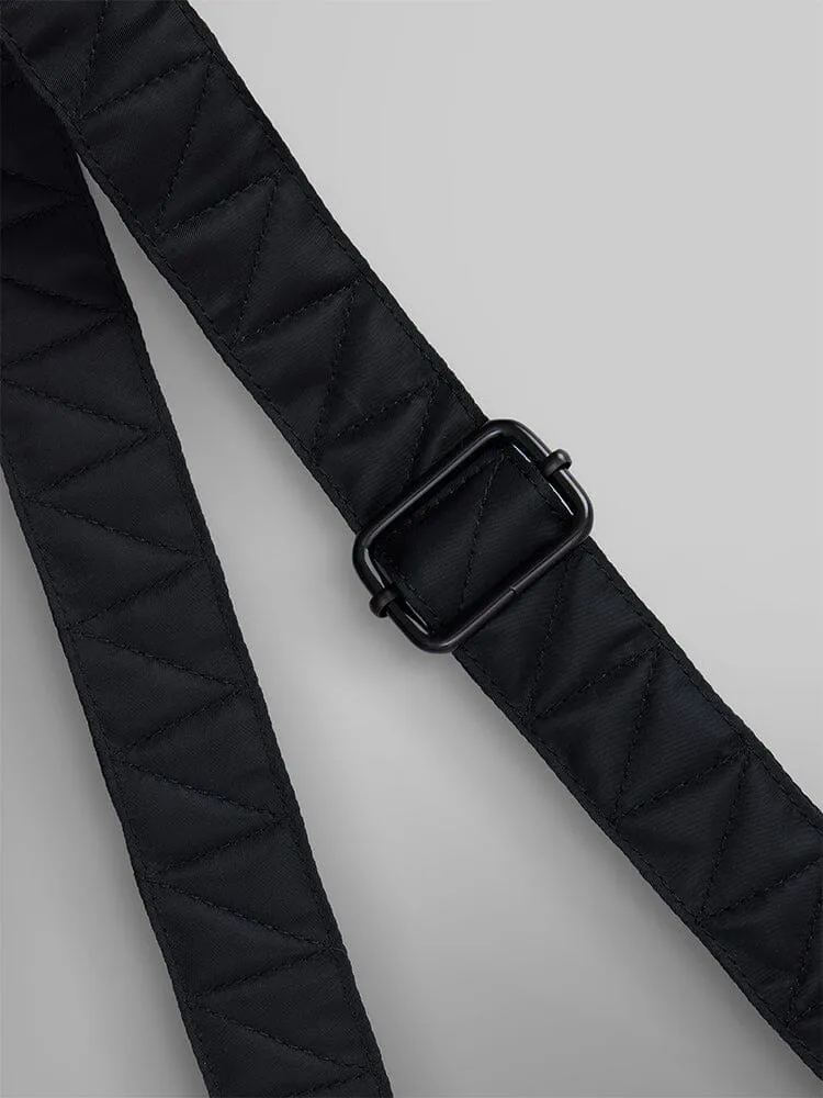 Alpha Industries Nylon Messenger geantă neagră 4,3L