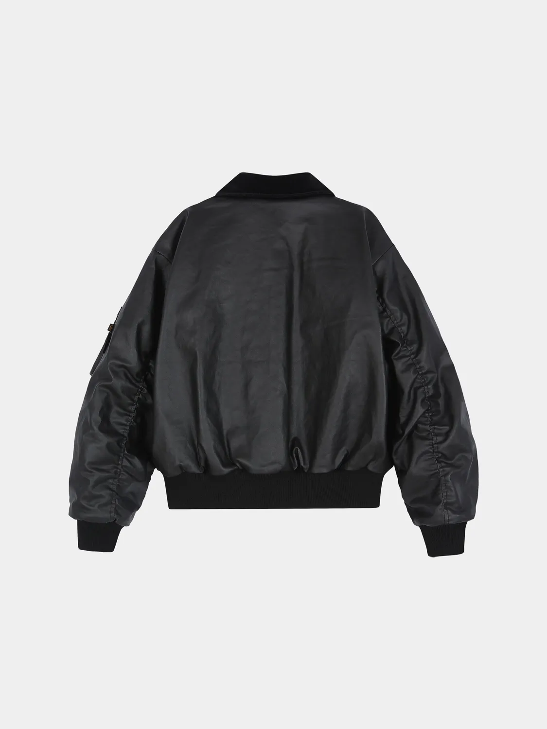 Alpha Industries Andersson Bell CWU 45/P bomber geacă neagră bumbac
