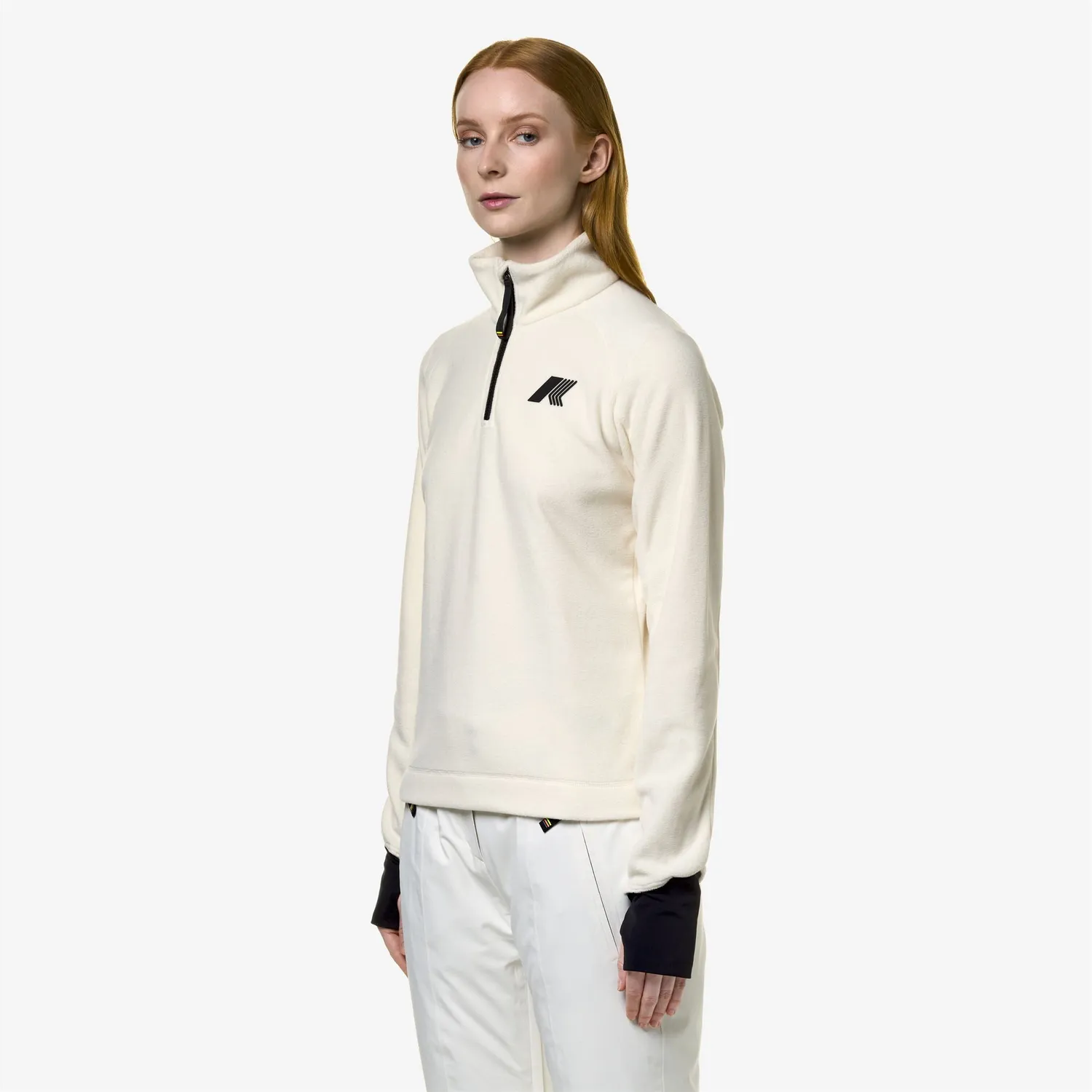 K-Way Ceillac Polar bluză damă White Gardenia fleece