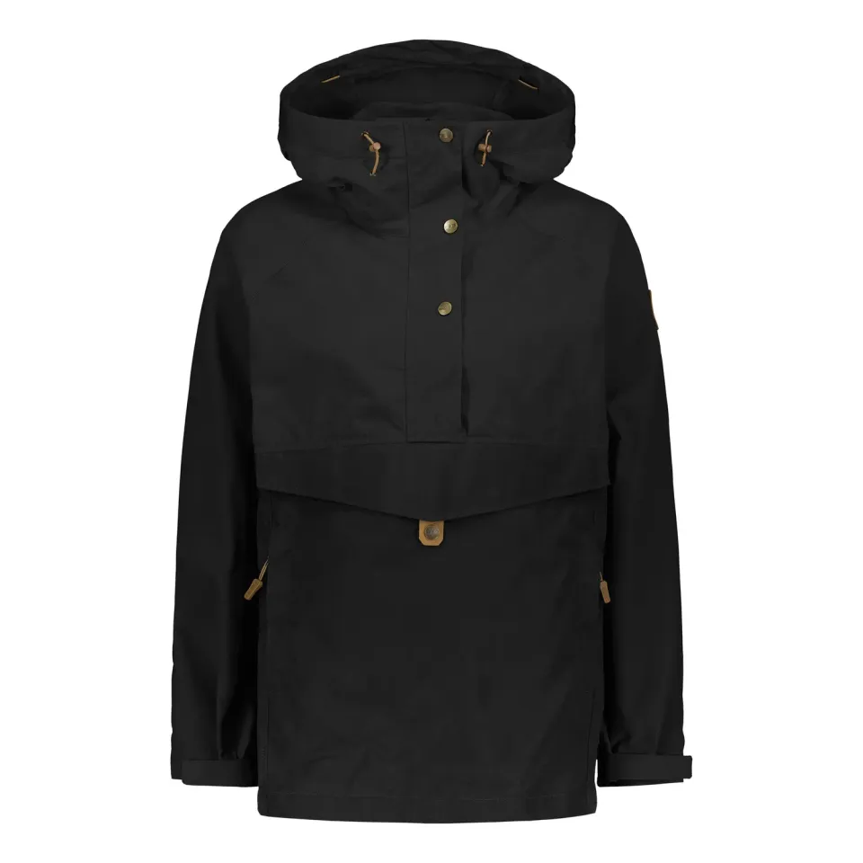 Sasta Kenai anorak dama negru bumbac organic