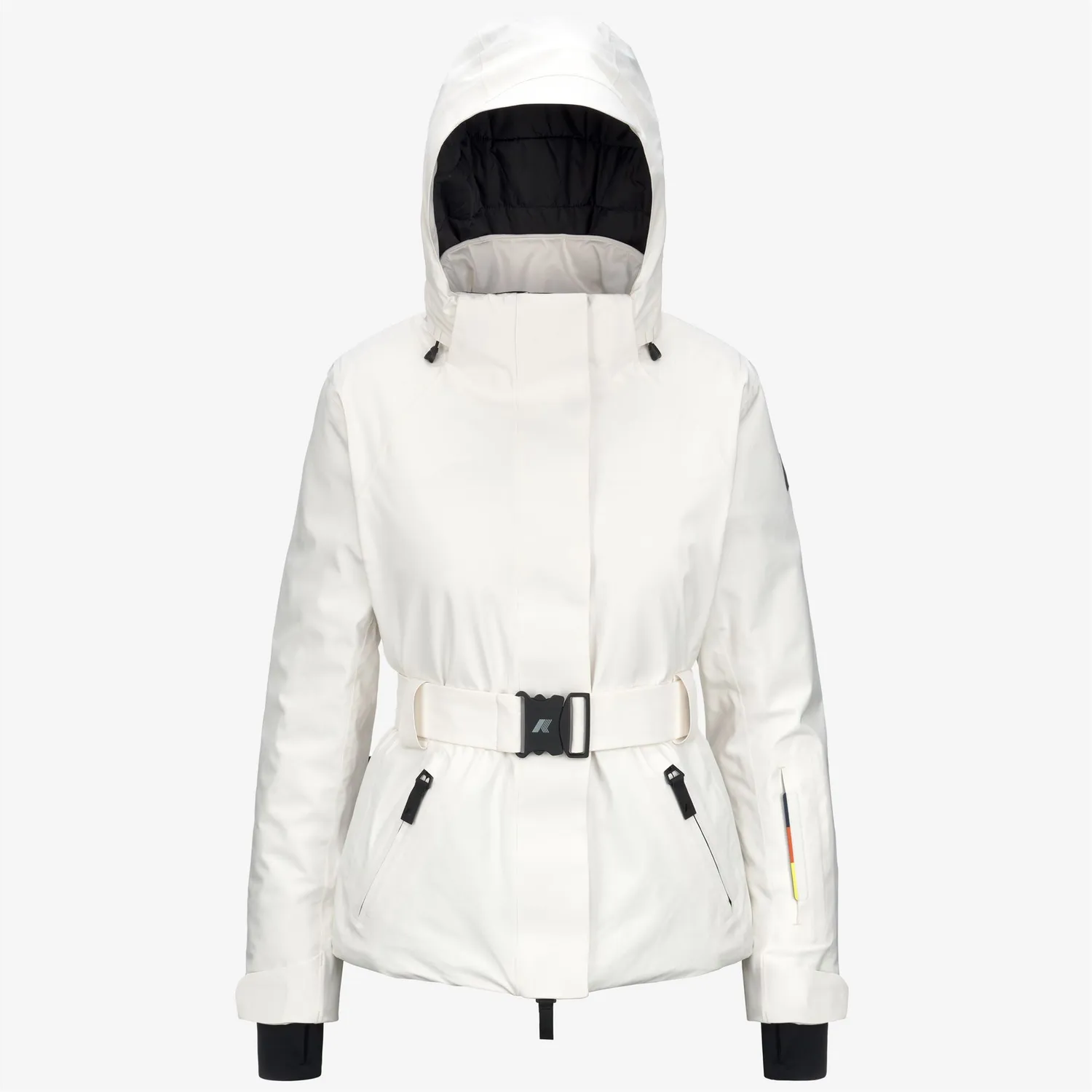 K-Way Chevril Microtwill 2L geaca dama alb ultra-calda