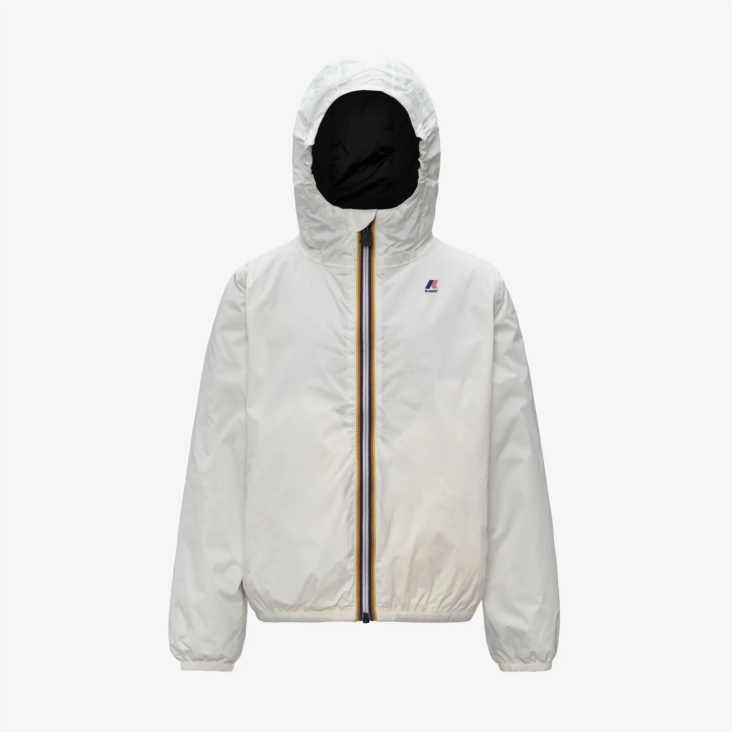 K-Way Le Vrai 4.0 Claude Warm geaca copii White Gardenia impermeabila