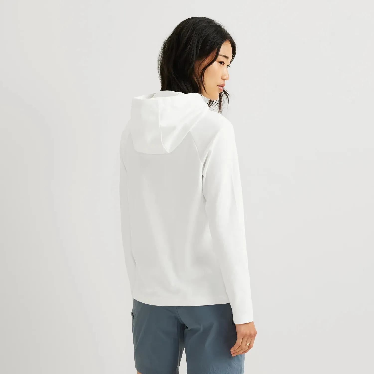 Eddie Bauer Quest Flex hanorac damă wine stretch 4 direcții