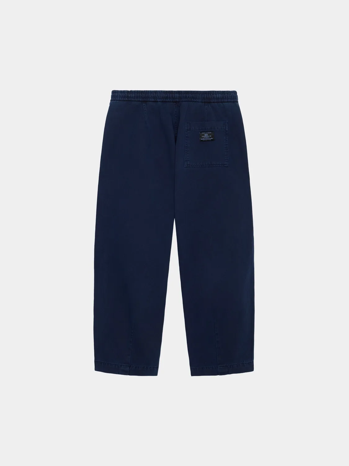 Alpha Industries Oversized Cotton pantaloni albastru bumbac