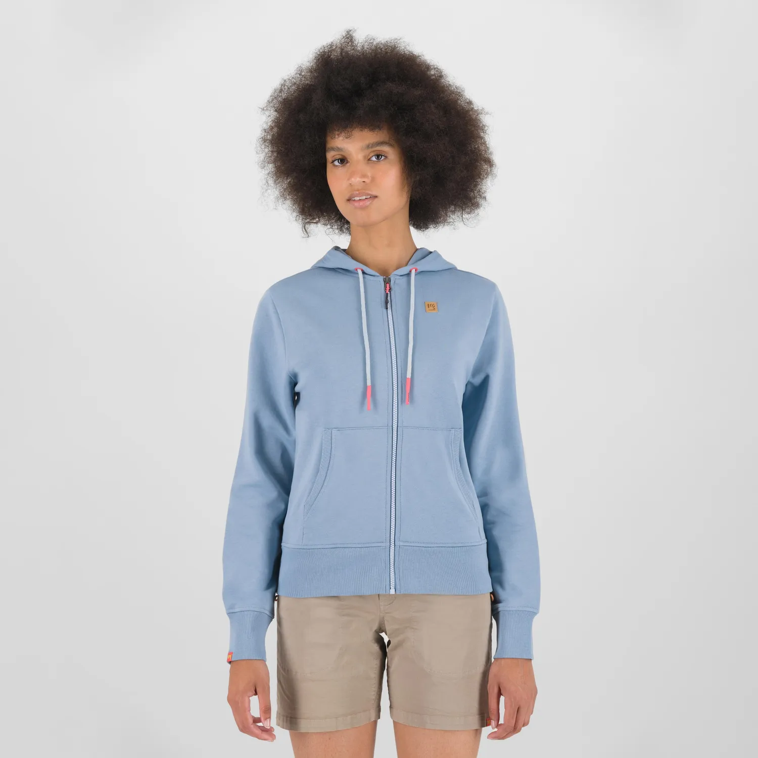 Karpos Volpe W Full Zip Hoodie hanorac dama bumbac