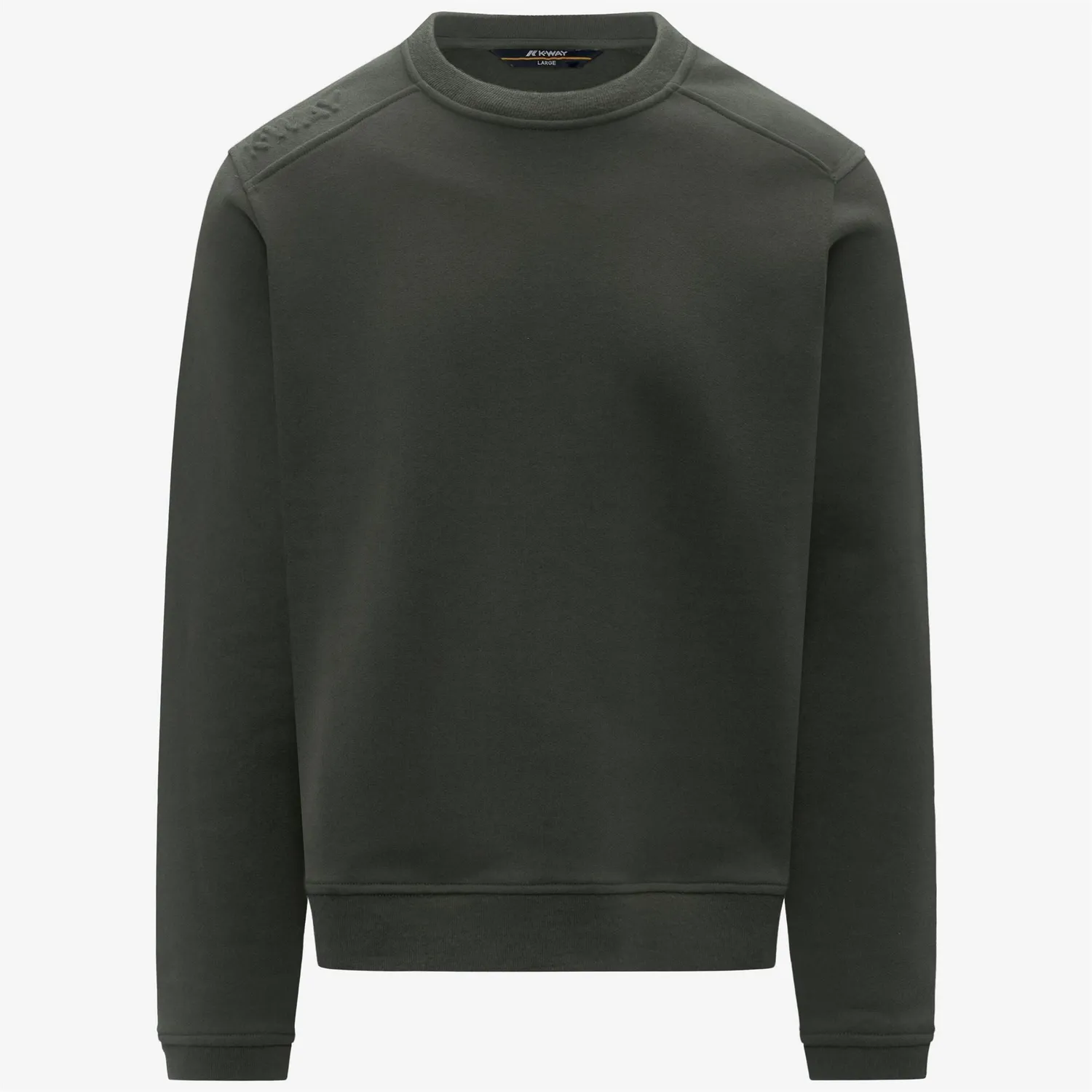 K-Way Perruel Cotton Cashmere hanorac barbati verde bumbac