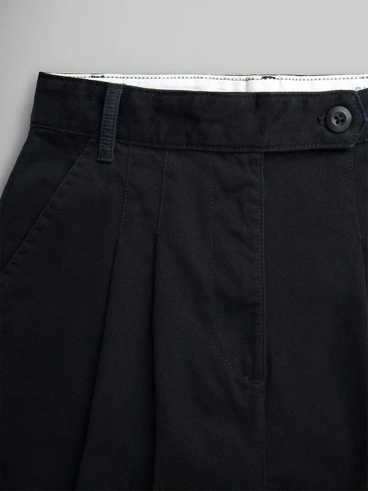 Alpha Industries Wide Leg pantaloni negri