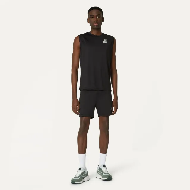 K-Way Tyler short sport barbati negru stretch
