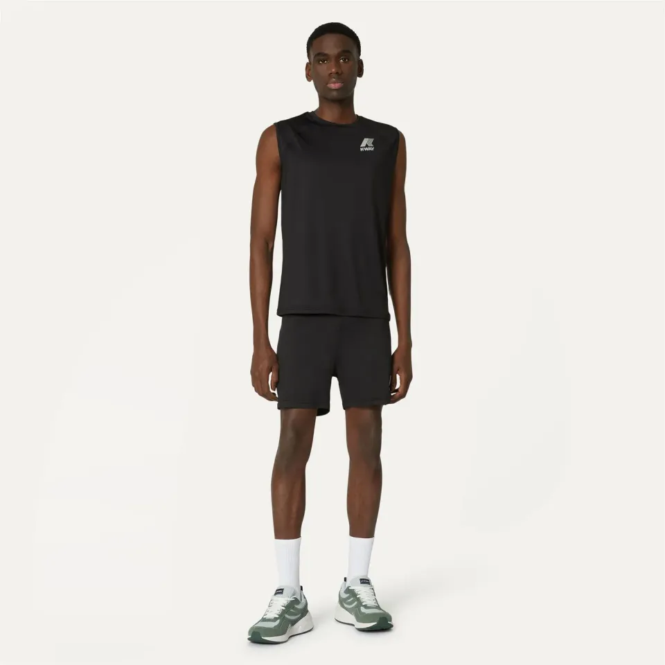 K-Way Tyler short sport barbati negru stretch