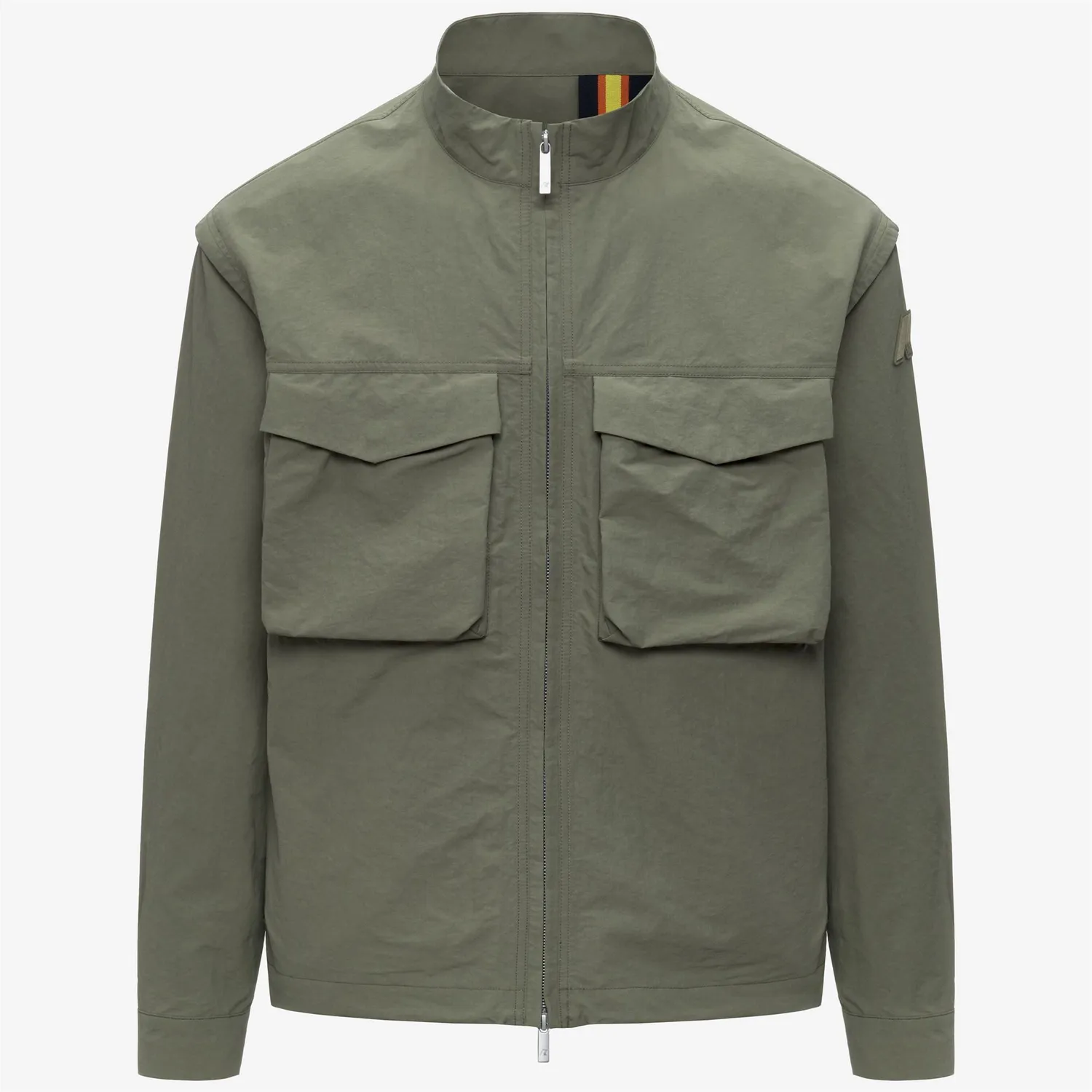 K-Way Orian Cotton Blend geacă verde lichen