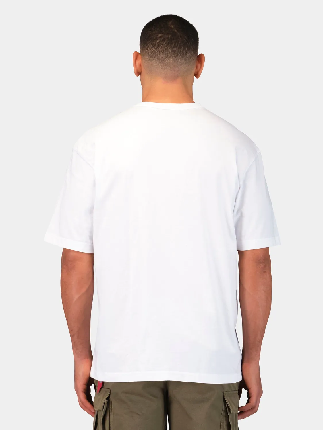 Alpha Industries Relaxed tricou unisex negru bumbac