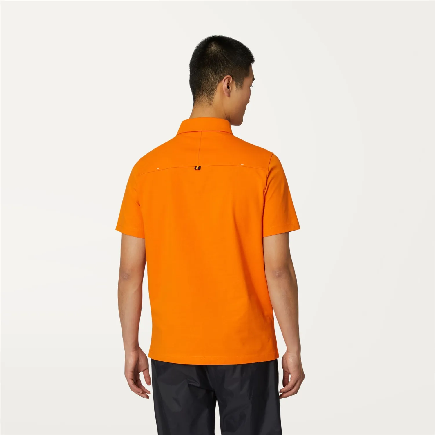 K-Way Vincelle tricou polo barbati portocaliu calduros