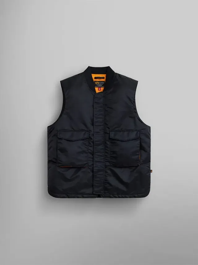 Alpha Industries MA-1 Mod vesta neagra matlasata