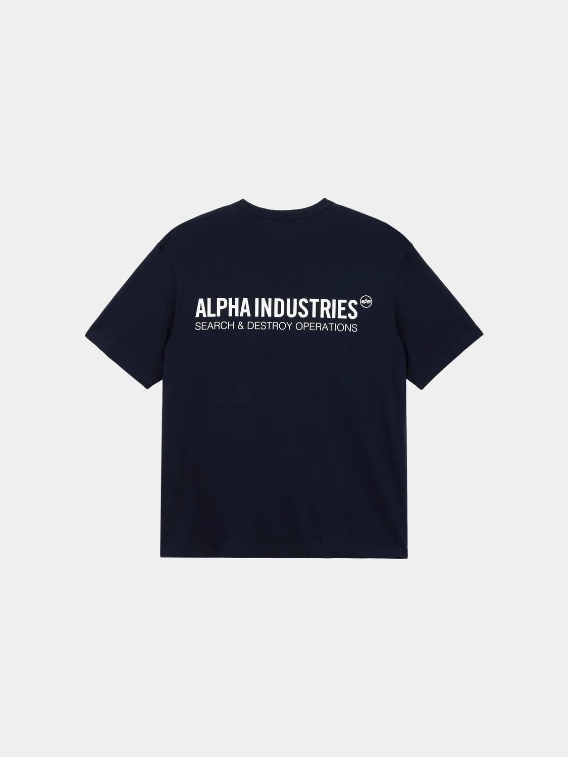 Alpha Industries UNFRM Search Destroy tricou lead blue bumbac