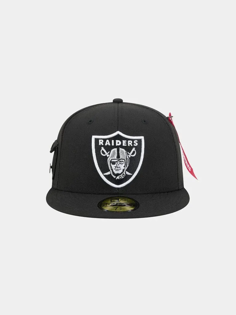 Alpha Industries Las Vegas Raiders 59Fifty sapca neagra bumbac