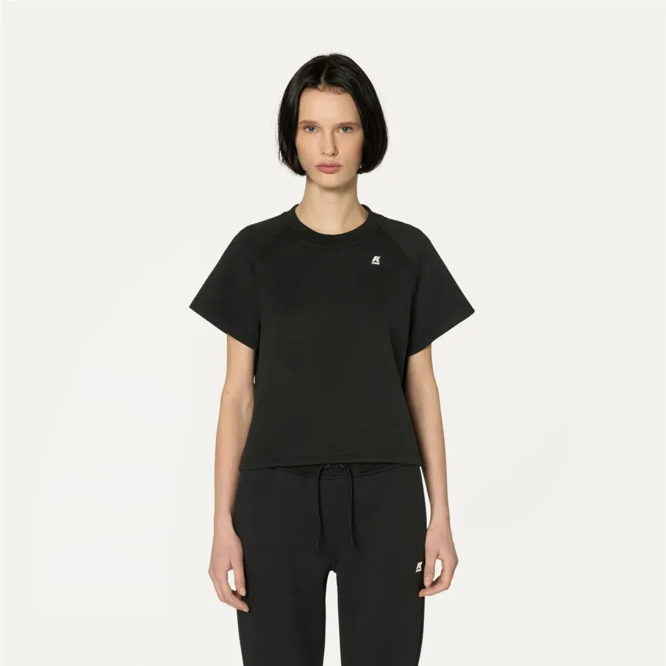 K-Way Guendaline tricou dama Black Pure scuba