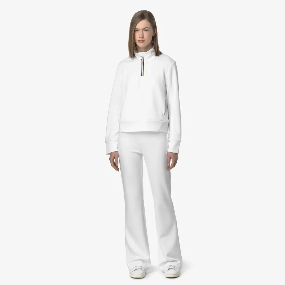 K-Way Jenny Light Spacer pantaloni sport dama albi comozi
