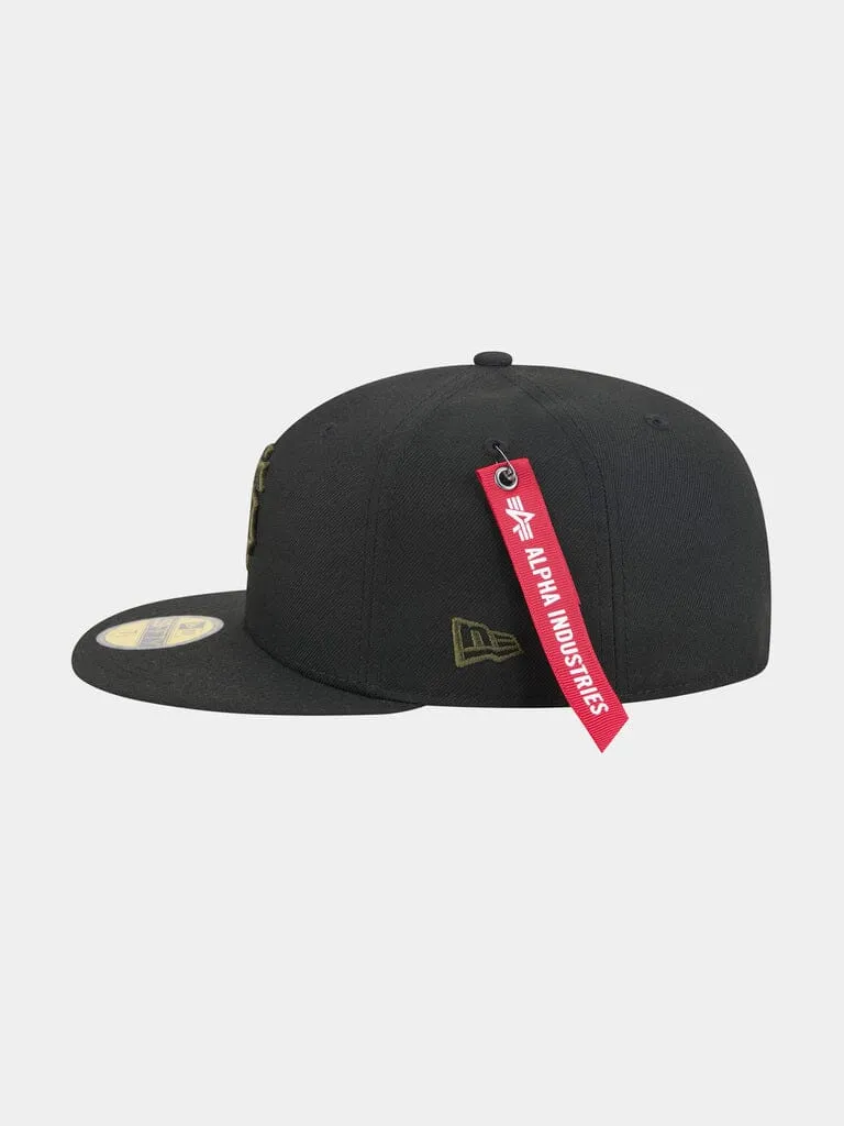 Alpha Industries San Francisco Giants New Era sapca fitted neagra 59FIFTY