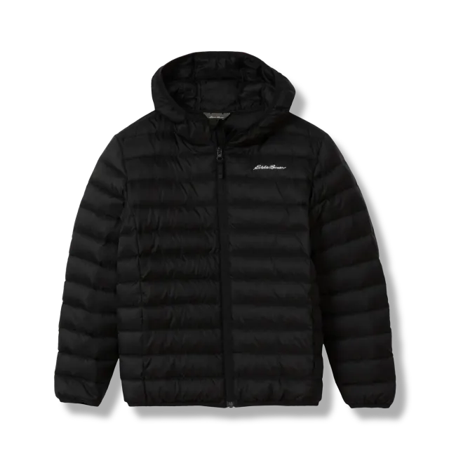 Eddie Bauer CirrusLite geacă copii albastră puf cu glugă