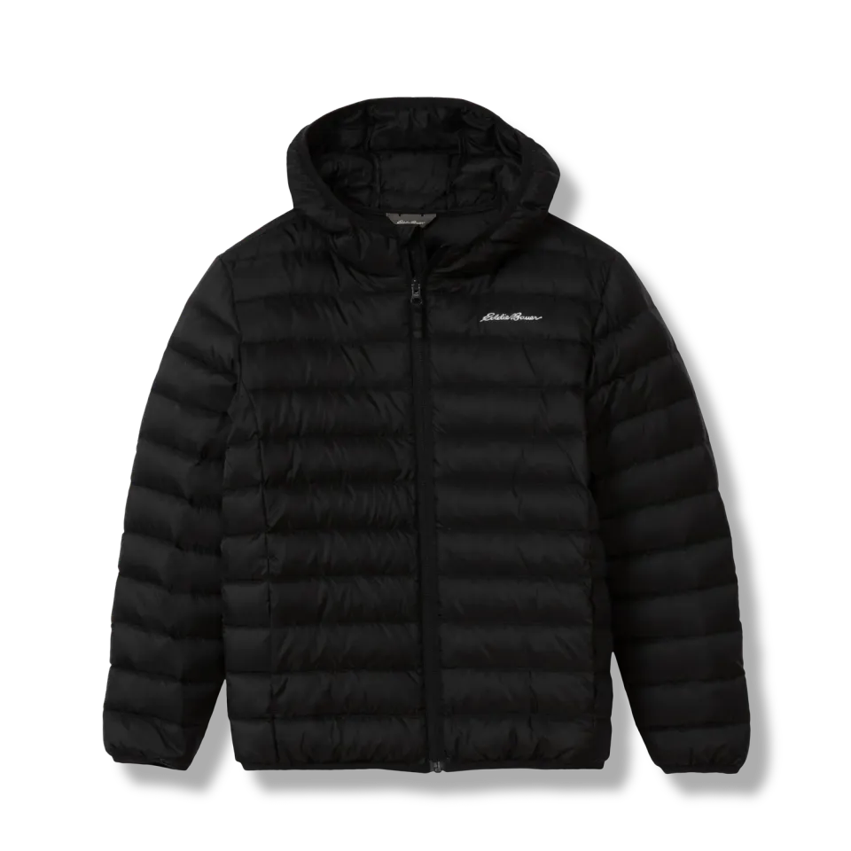Eddie Bauer CirrusLite geacă copii albastră puf cu glugă