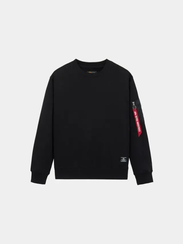 Alpha Industries Utility Pocket hanorac negru black