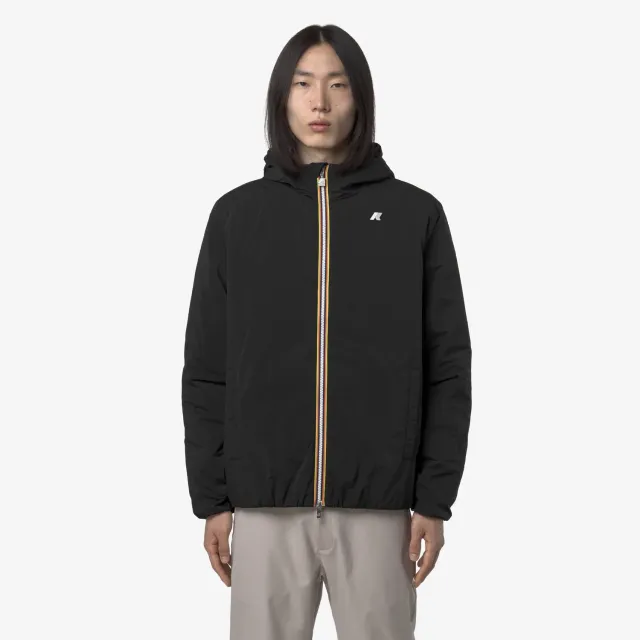 K-Way Jack Plain Warm geacă bărbați negru matlasată