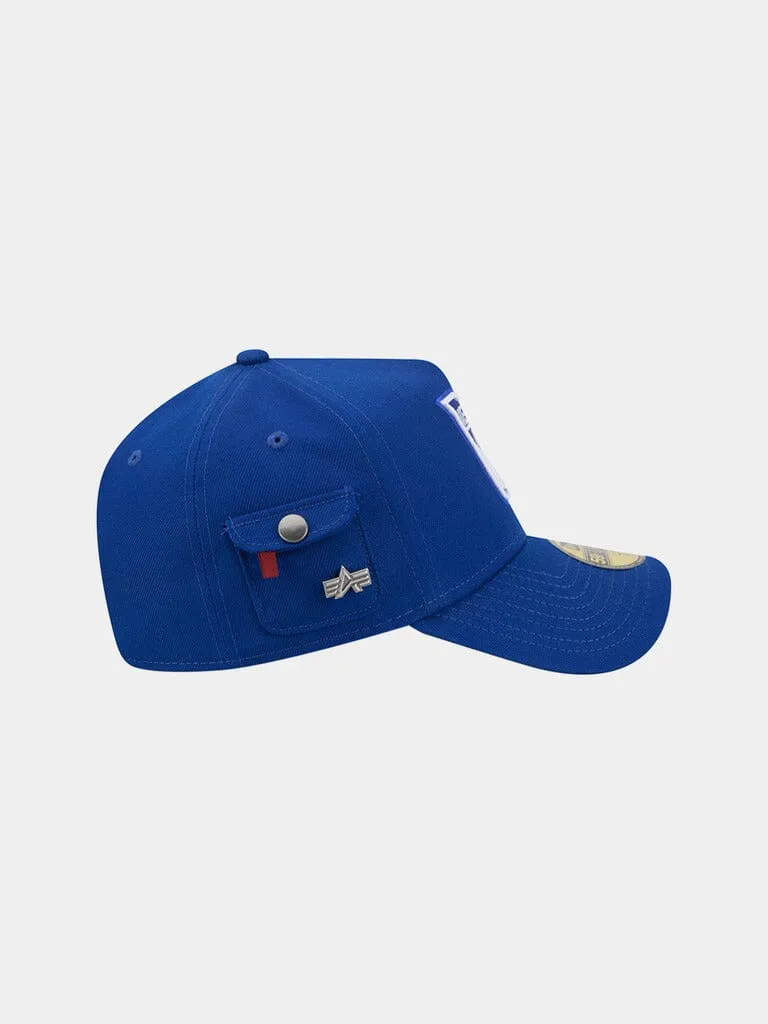 Alpha Industries Rangers New Era 59FORTY sapca fitted albastru