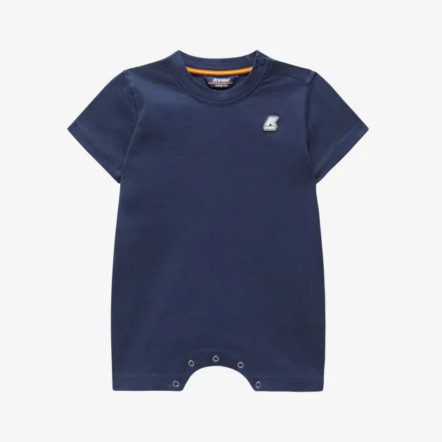 K-Way Dottielle body bebelusi albastru indigo bumbac