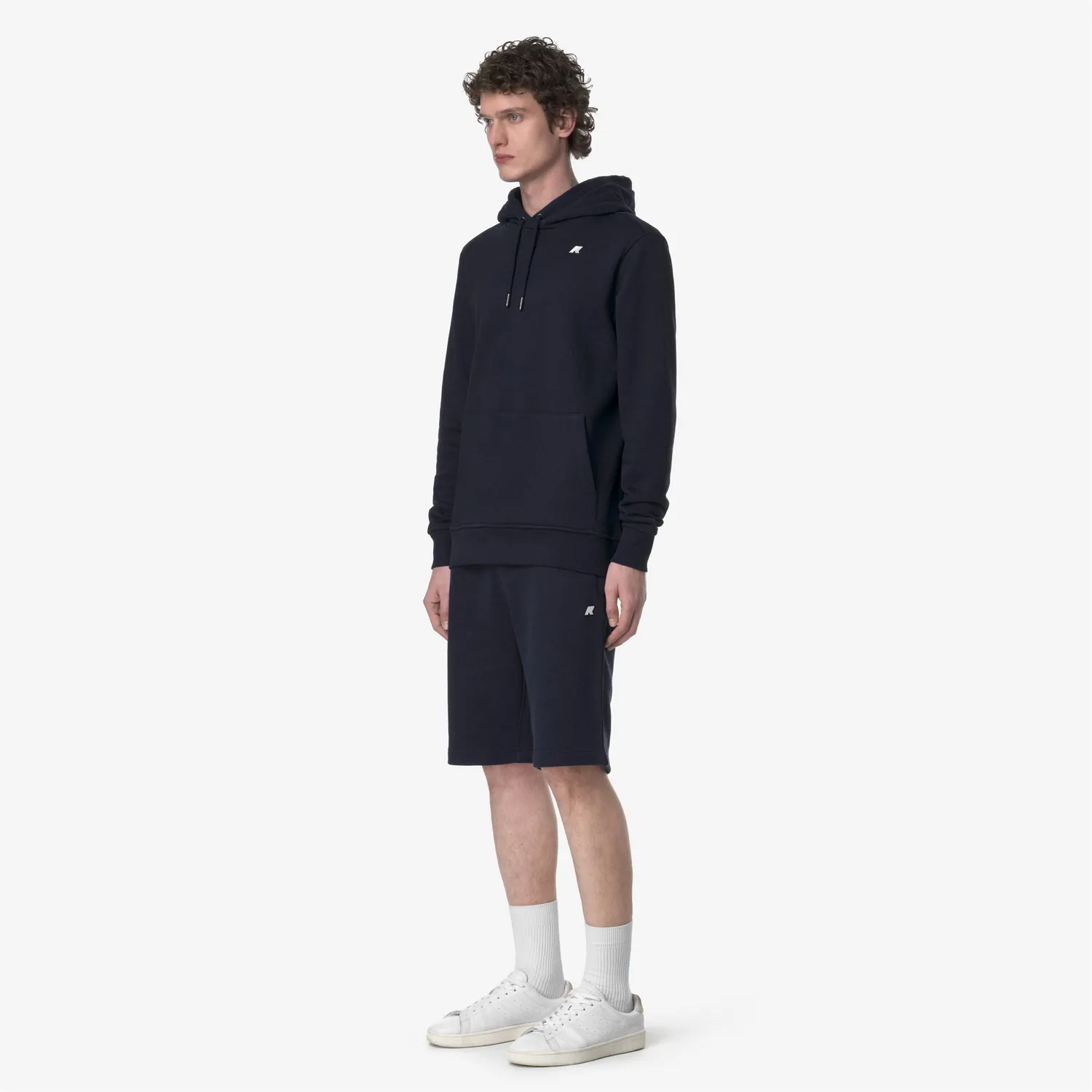 K-Way Erik French Terry pantaloni scurti barbati albastru