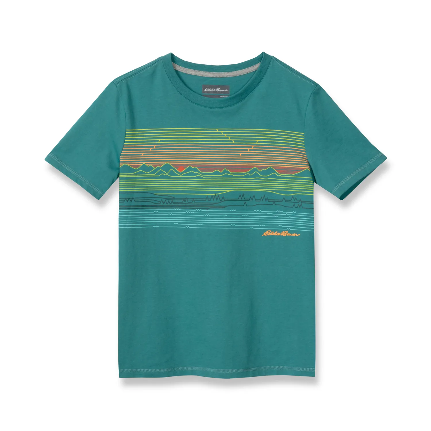 Eddie Bauer Boys Graphic T-Shirt tricou gri XXS