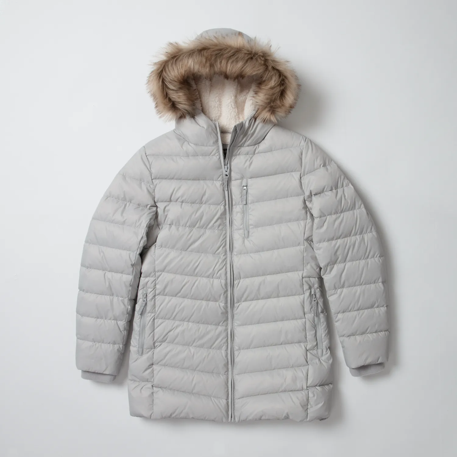Eddie Bauer Sun Valley parka fete puf 650 gri