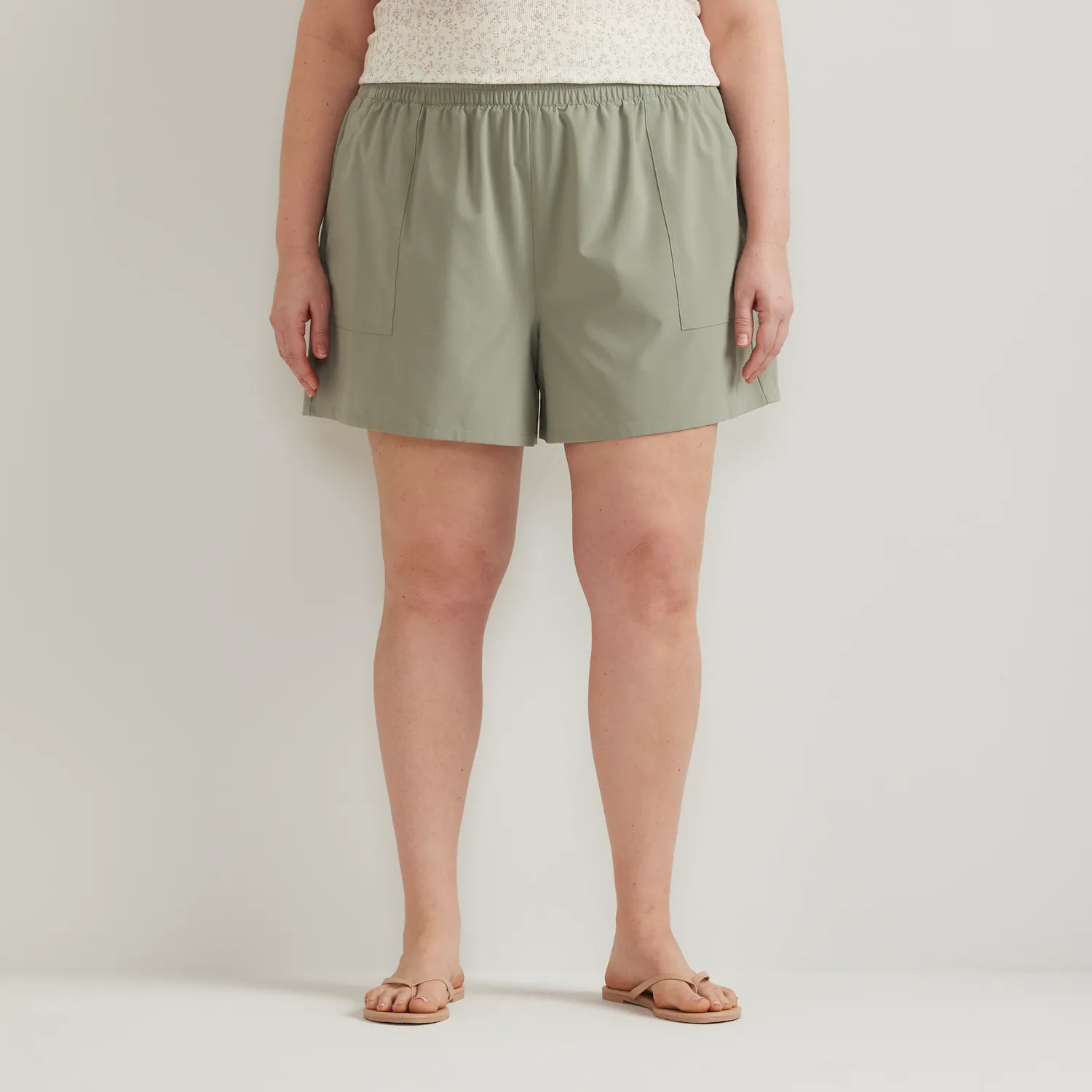 Eddie Bauer Departure Pull-On șort damă Sage UPF 50+