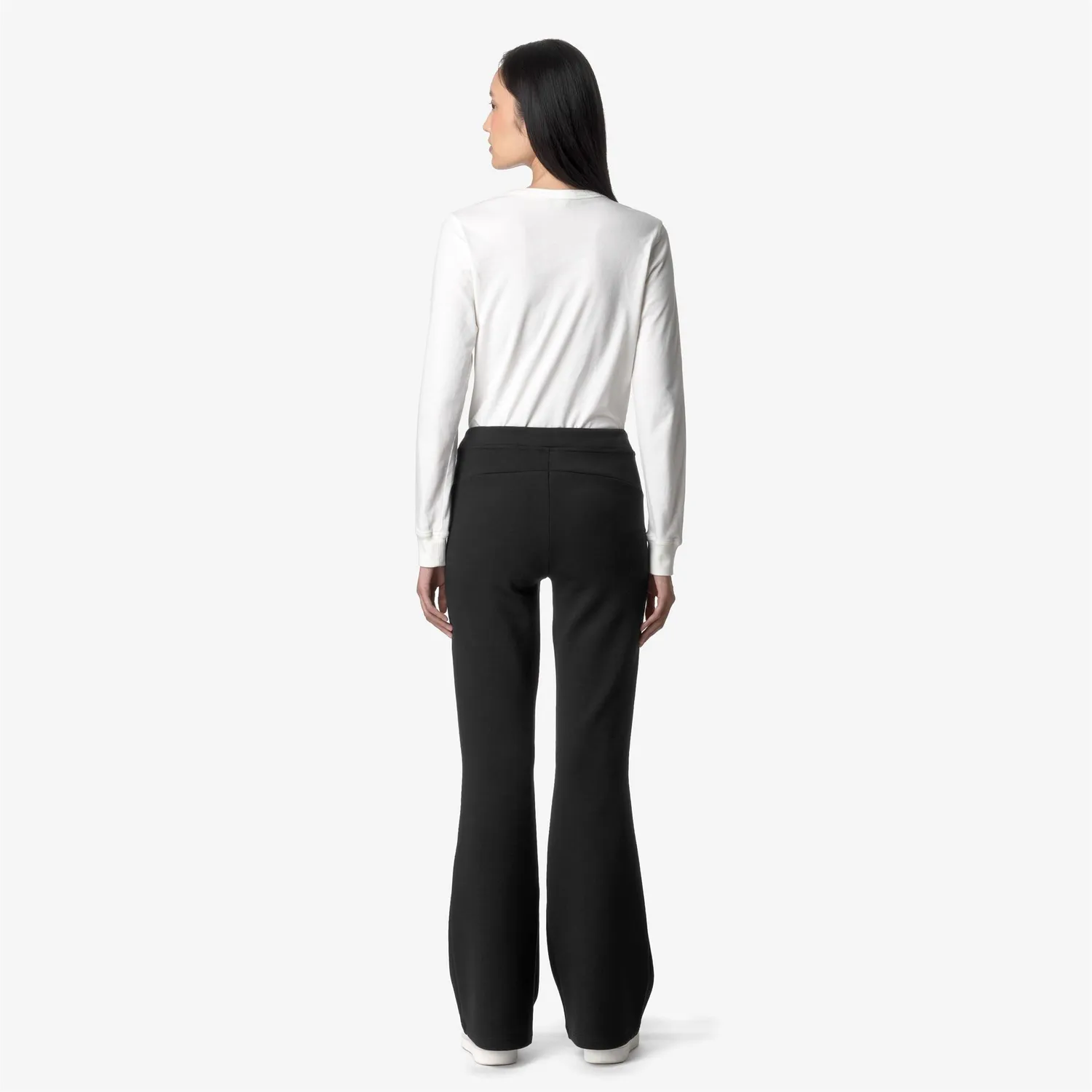 K-Way Jenny Light Spacer pantaloni negri dama