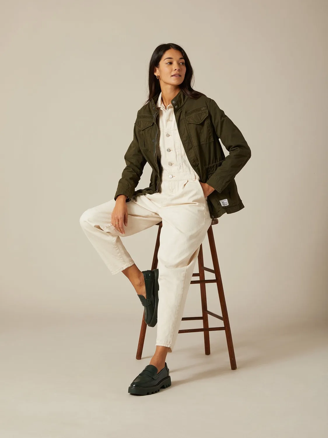 Alpha Industries M-65 Mod geaca neagra bumbac
