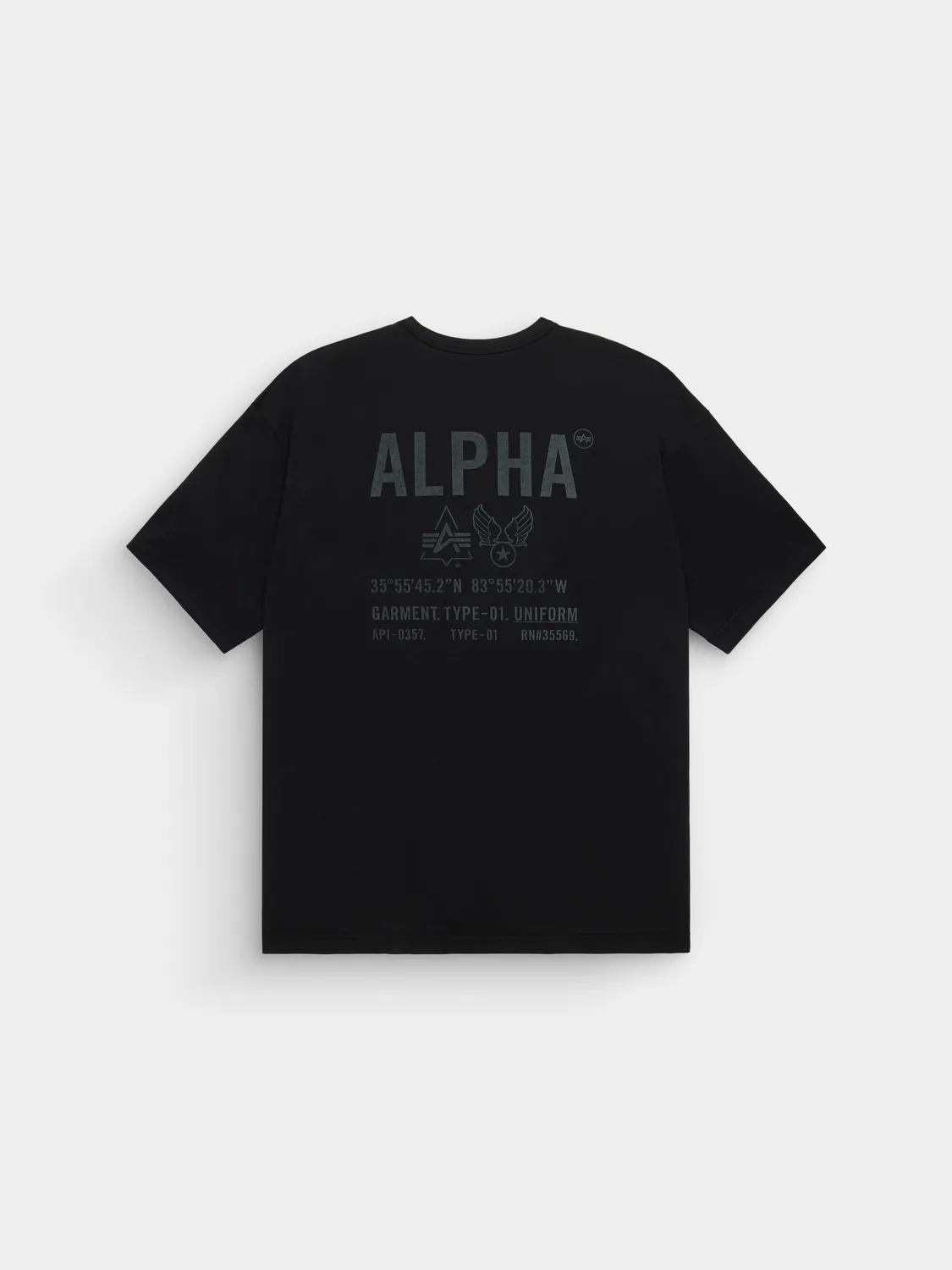 Alpha Industries Relaxed Uniform Tee tricou moss bumbac