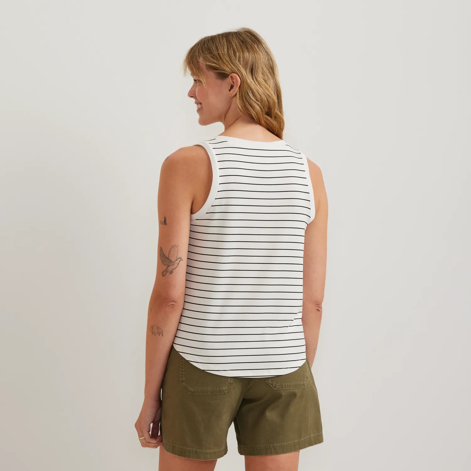 Eddie Bauer Surreal Travel maiou alb Snow UPF30