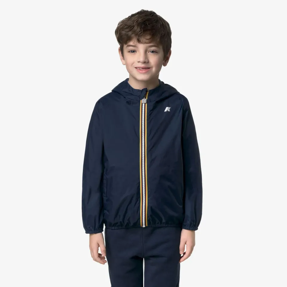 K-Way Jake Plus.2 Double geaca baieti albastru reversibila