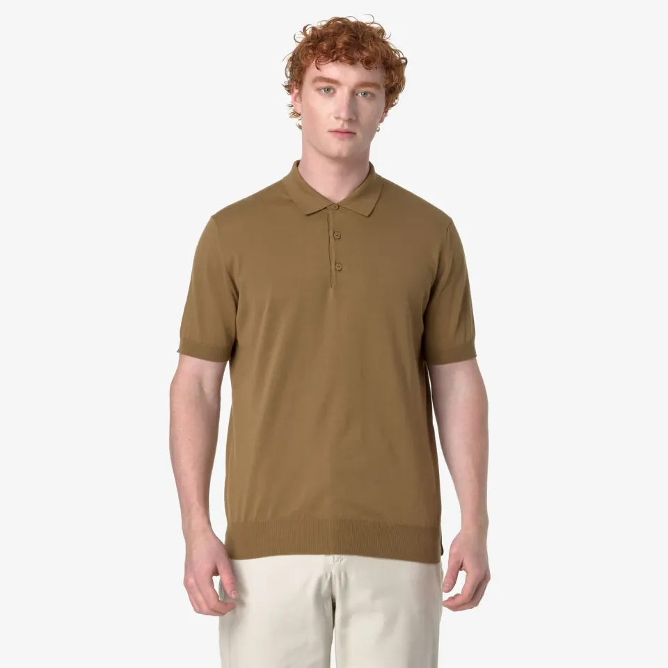 K-Way Pleyne polo maro bumbac egiptean usor