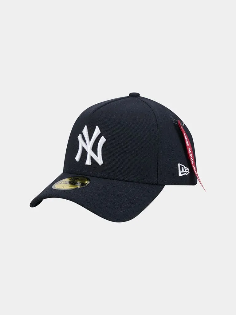 Alpha Industries Yankees 59Forty sapca bleumarin A-Frame