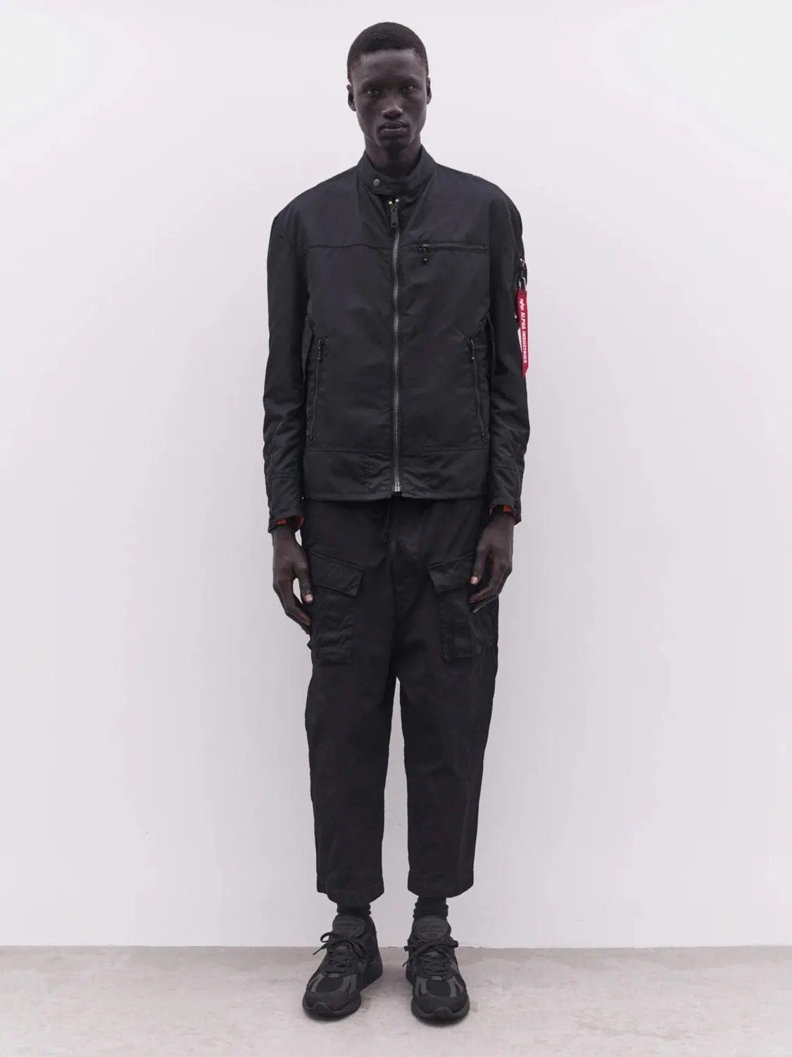 Alpha Industries Junya Watanabe WO-J904 geaca biker neagra