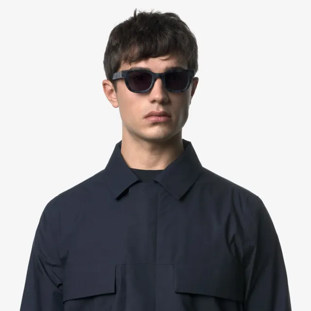 K-Way KW0004 ochelari soare unisex acetat albastru