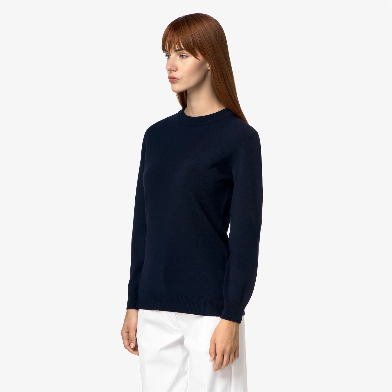 K-Way Atiba Merino pulover femei blue evening