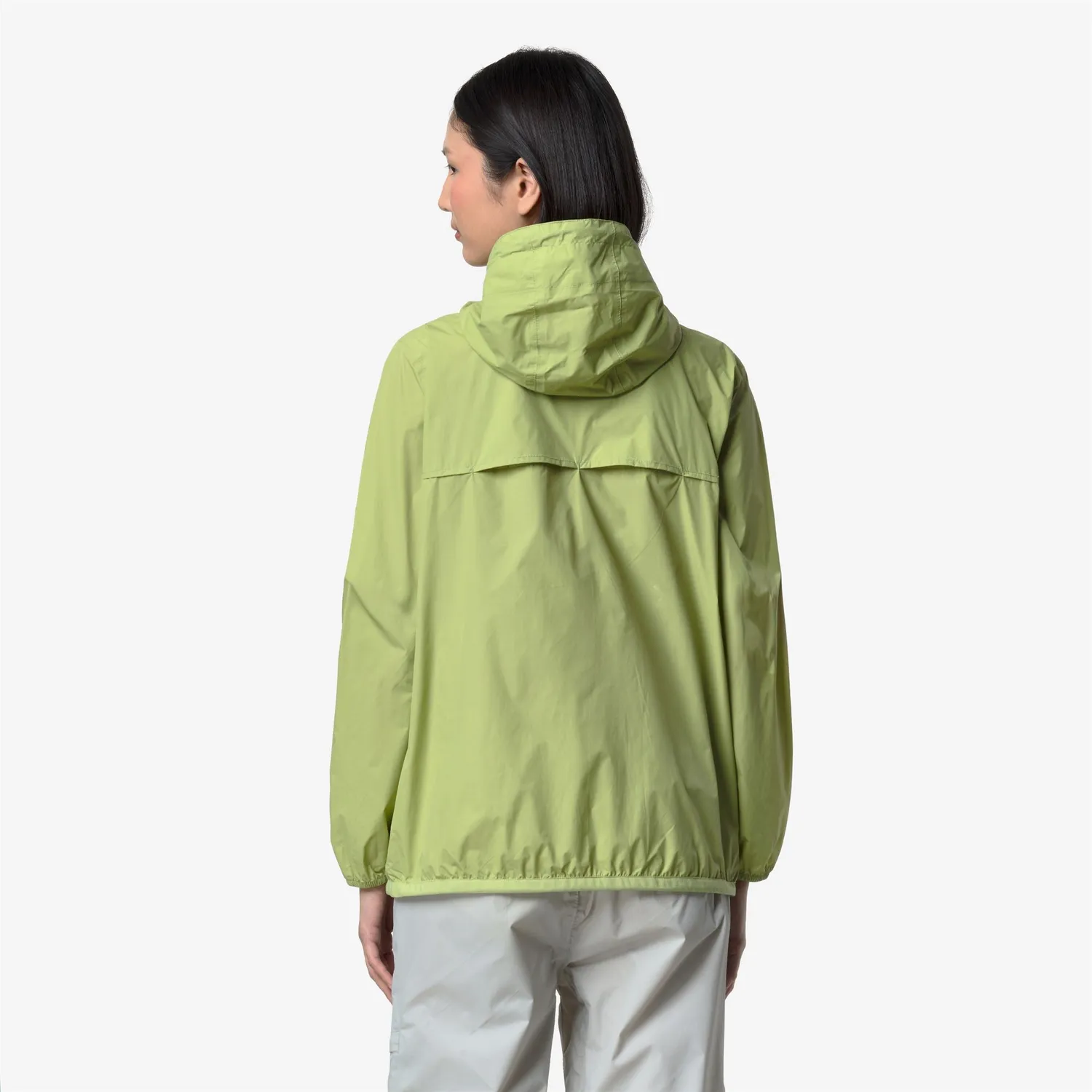 K-Way Le Vrai Claude 4.0 geaca verde impermeabila