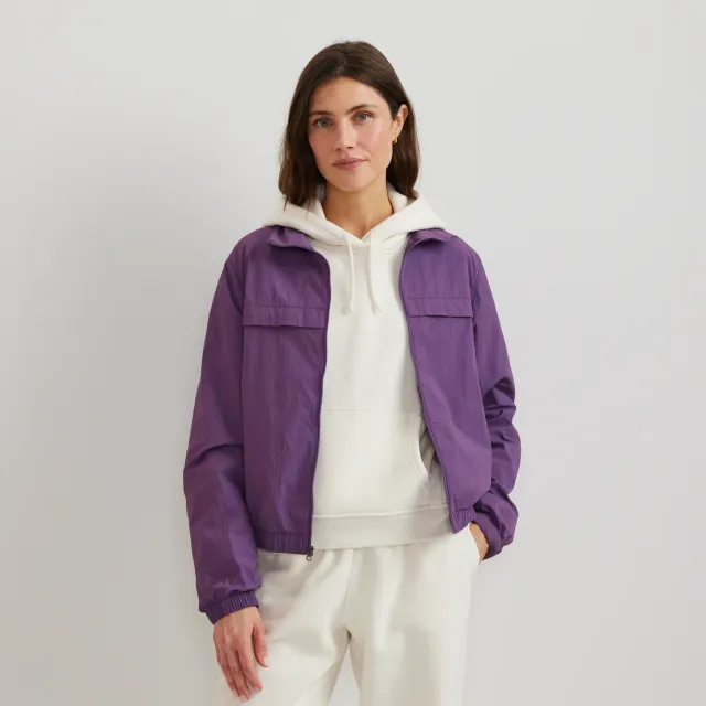 Eddie Bauer Travel Bomber jacheta dama negru packable