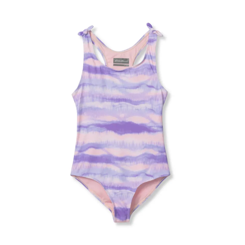 Eddie Bauer Sea Spray costum baie fete roz dintr-o piesa