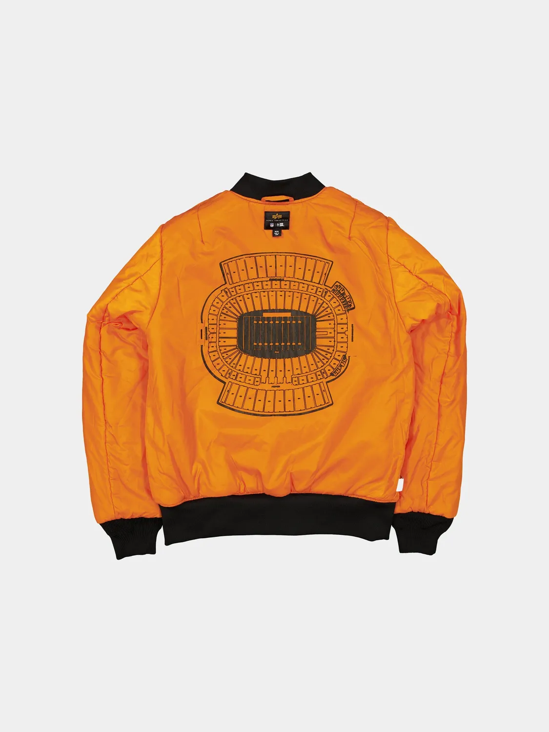 Alpha Industries MA-1 geaca bomber neagra Bills camo
