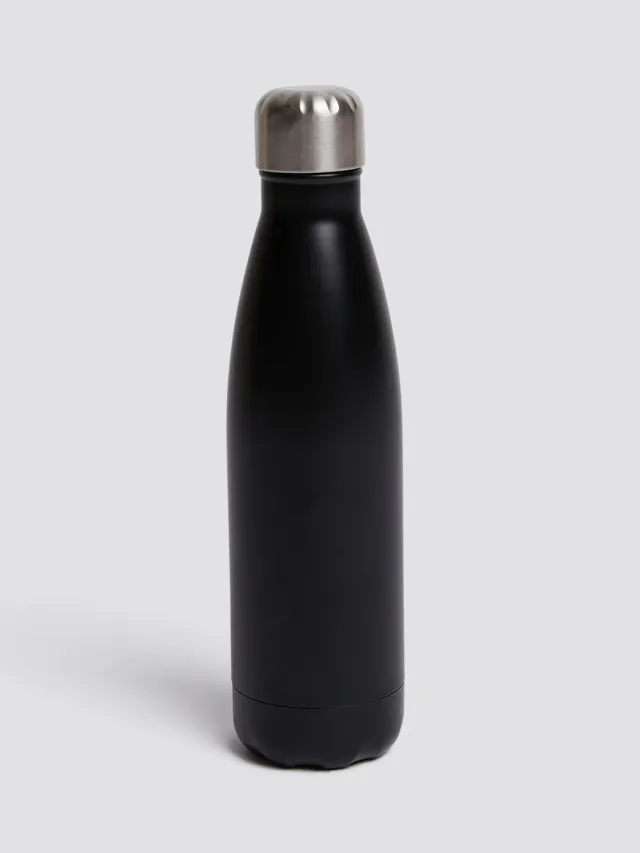 Alpha Industries bidon apa metalic negru 500 ml