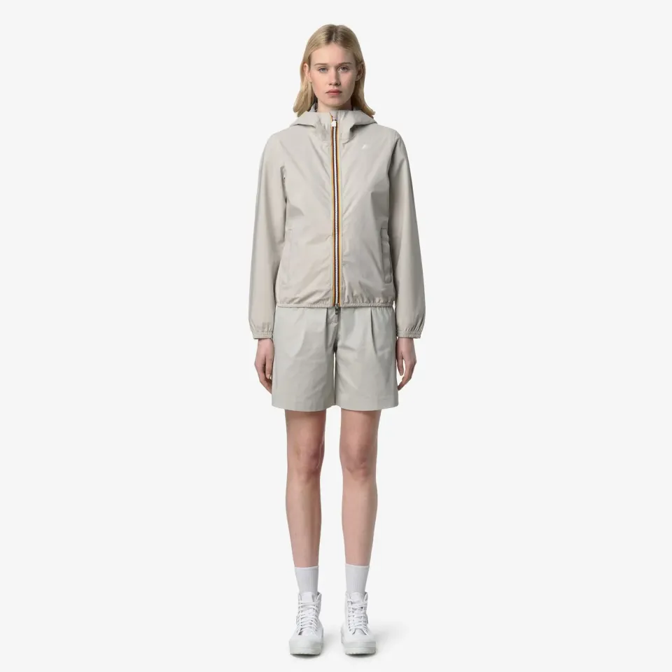K-Way Lil 2.0 Stretch Dot geaca femei bej impermeabila