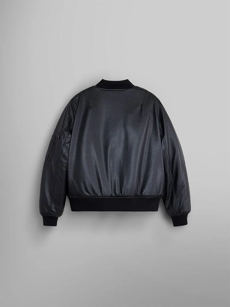 Alpha Industries MA-1 geaca dama reversibila negru blana