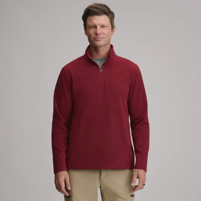 Eddie Bauer Quest 1/4-Zip bluză polar bărbați neagră
